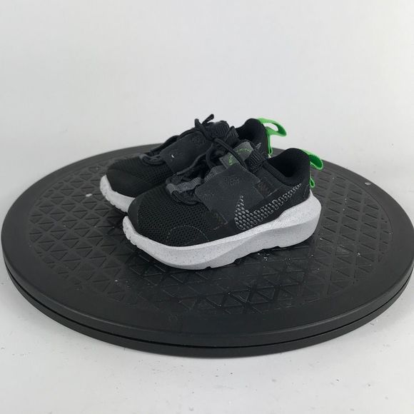 Nike Crater Impact Black/Gray Athletic Shoes DB3553-001 Toddler Size 4C